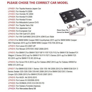 EPMAN-Gancho de Remolque para Parachoques Delantero, Soporte de Montaje para Matrícula, BMW, Toyota, Honda, VW, Nissan, 2017 - Product Image 5