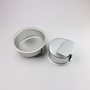 Anodized Aluminum Cake Mold 6 8 10 12 Inch 4 Piece Set Slanted Bottom For Fondant Cake Making - Product Image 2
