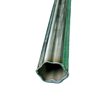 Oval Shaped Copper Tube Customized Pre-galvanized Iron Tube Special-shaped Tubes For Boiler