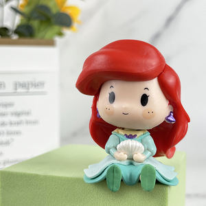 Q Version mignon dessin animé rêve princesse PVC figurines poupée jouet enfants fête d'anniversaire mariage gâteau Topper décoration fournitures - Product Image 4