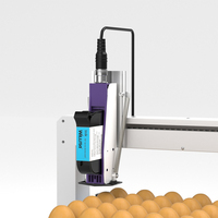 Impresora de Huevos Willita Automática de Alta Velocidad con Tinta Comestible de Grado Alimenticio, Diseño Portátil con Bluetooth/Wi-Fi, 3 Huevos por Segundo