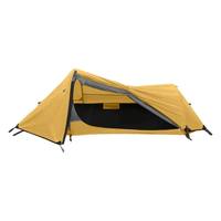Tente tunnel pliable quatre saisons imperméable pour 1 ou 2 personnes avec vestibule et cloison amovible, logo personnalisé du fabricant, délai de livraison rapide
