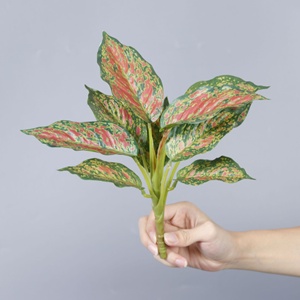 Lot d'accessoires pour mur végétal vert, décoration intérieure, feuilles artificielles, ornements verts, fleurs artificielles, plantes artificielles - Product Image 1