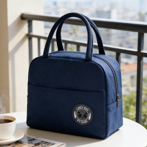 Bolso de mano, bolsa térmica para el almuerzo, bolsa para comida, bolsa de almacenamiento para lonchera, bolsa con hielo, bolsa para lonchera para el trabajo o la escuela - Product Image 1