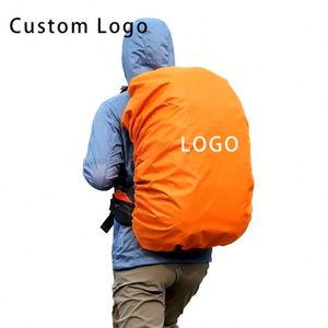 Housse de pluie personnalisée en polyester imperméable pour sac à dos, avec sangles antidérapantes, durable pour la randonnée, le camping, les voyages, utilisation printemps, été, automne - Product Image 3