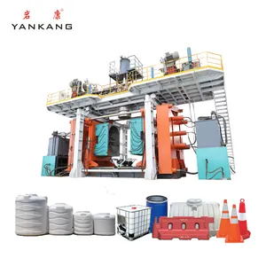 2000Lts water tank blow molding machine 1000Lts ibc plastic barrel container extrusion blow mould making equipment