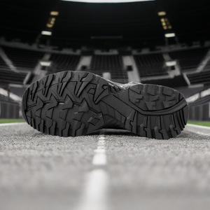 Zapatos Deportivos Negros de Media Caña para Hombre, Suela de Goma, Transpirables, para Senderismo y Fitness al Aire Libre - Product Image 4