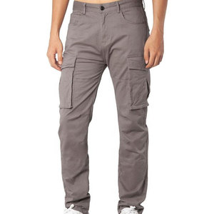 Pantalon cargo en coton Ripstop slim, multi-poches, léger, durable, vêtements de travail d'extérieur, fabrication OEM personnalisée, vente en gros - Product Image 1