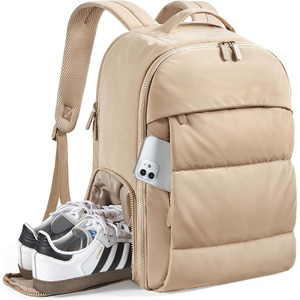 Lightweight Travel <b>Bag</b> Fits 15.6 Inch Customized 30L Travel Backpack Gym Backpack with Shoe <b>Compartment</b> - Product Image 1