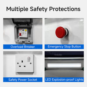 CARTMAY, Proveedor Profesional de Muebles de Laboratorio Resistentes a Ácidos, Campanas de Extracción de Gases Portátiles para Laboratorio Científico con Ventiladores - Product Image 4