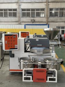 Presse à huile multifonctionnelle pour arachides, noix de coco, tournesol, olive, presse hydraulique automatique à froid et à chaud, corps en acier inoxydable - Product Image 6