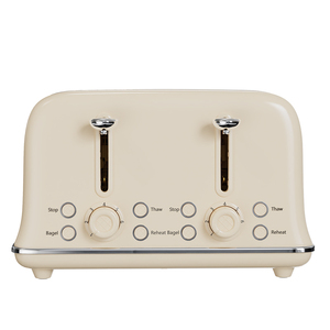 편리한 아침 식사를위한 전기 빵 토스터 완벽하게 구운 조각 필수 플라스틱 가정용 빵 메이커 - Product Image 2