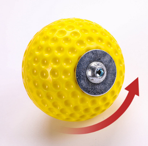 Poignées de traction Duolite jaunes pour exercices de force, sangles antidérapantes en nylon et acier, logo personnalisé, entraîneur de force corporelle - Product Image 4