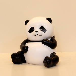 Trang trí nội thất nhựa thủ công nhựa gấu trúc đồ trang trí hiên Tủ lưu trữ chìa khóa nhựa thủ công trang trí nhà - Product Image 4