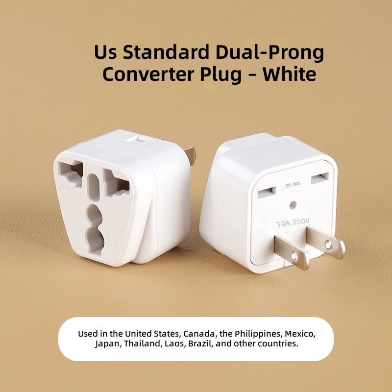 AC100-250-US standard 2 poli bianco, 2 poli tutto rame bianco, 500 p