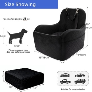 Seggiolino <span class=keywords><strong>Auto</strong></span> Rialzato per Cani di Piccola/Media Taglia fino a 16 kg, <span class=keywords><strong>Sedile</strong></span> <span class=keywords><strong>Auto</strong></span> per Cani per <span class=keywords><strong>Sedile</strong></span> <span class=keywords><strong>Anteriore</strong></span> e Posteriore, Seggiolino Rialzato Staccabile e Lavabile per Cani - Product Image 5