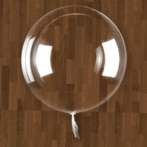 Globo de burbujas para decoración de bodas Globos <span class=keywords><strong>Bobo</strong></span> de PVC transparente 10 "18" 24 "36" Juguete de regalo Forma redonda Aire transparente/helio - Product Image 1