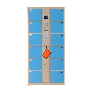 <span class=keywords><strong>Casier</strong></span> à code barre à auto-service, équipement de supermarché, à plusieurs portes, <span class=keywords><strong>casier</strong></span> de colis postale Intelligent, en acier pour bagages - Product Image 4