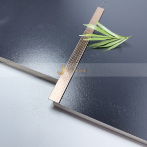 Profilé de transition en T pour carrelage, en acier inoxydable, durable et étanche, pour appartement, grande quantité - Product Image 2