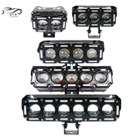 Projecteur LED 20W à 2, 3, 4, 5 ou 6 lentilles, nouvelle arrivée, vente en gros usine JHS, pour moto, camions et véhicules tout-terrain