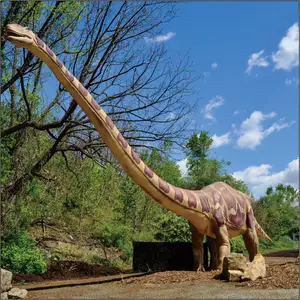 Outdoor Park Live Dino Statue Animatronic Dinosaur Life Model for Jurassic World