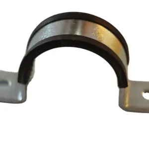 Collier de serrage pour tuyau Ohm, support Anti-étanche, à deux lignes galvanisées, bon marché