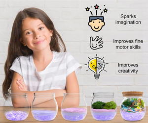 Nhà Máy Tùy Chỉnh Bao Bì DIY Nghệ Thuật Và Thủ Công <span class=keywords><strong>Kit</strong></span> LED Ánh Sáng Ban Đêm Cho Trẻ Em Acrylic Jar <span class=keywords><strong>Kit</strong></span> Với Phụ Kiện Trang Trí - Product Image 4