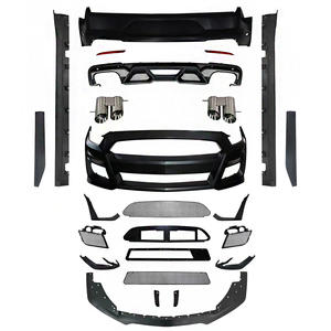 Kit de carrosserie de pare-chocs de <span class=keywords><strong>prix</strong></span> usine pour Ford <span class=keywords><strong>Mustang</strong></span> 2015-2017 Facelift au modèle <span class=keywords><strong>GT500</strong></span>. - Product Image 1