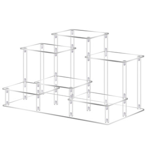 Acrylic Transparent Display Stand Multi Layer Figurine Storage Desktop Organizer For Anime Collectibles - Product Image 5