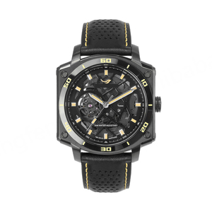 Reloj Mecánico Automático de Lujo para Hombre, Marca Privada, Acero Inoxidable, Logotipo Personalizado, Diseño Esqueleto - Product Image 1