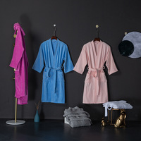 Prix d'usine pour peignoir en coton éponge, peignoir à séchage rapide, peignoir en peluche