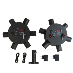 Đám cưới đài phun nước pháo hoa lạnh Pyro Máy Đôi bánh xe giai đoạn xoay pháo hoa bắn hệ thống - Product Image 6