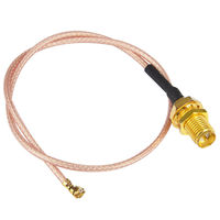 Câble d'antenne WiFi Mini PCI E de 19 cm avec connecteur U.FL vers RP SMA femelle pour routeur sans fil
