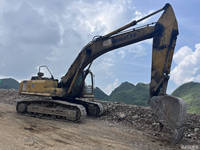 Excavatrice Komatsu PC360 d'occasion 2010, 35 tonnes, 132 kW, capacité de godet de 1,6 m, moteur et pompe certifiés, pelle sur chenilles d'occasion