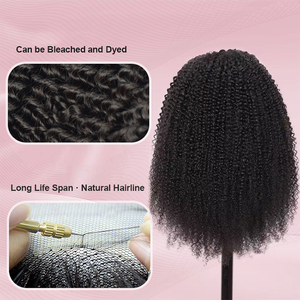 Perruques brésiliennes en cheveux humains naturels avec dentelle frontale, vente en gros à prix abordable, pour femmes noires - Product Image 3
