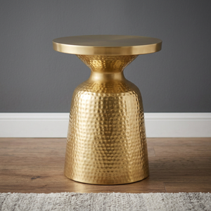 Wholesale Commercial Metal Hammered <b>Stool</b> Lightweight Eco-Friendly Waterproof for Diwali Bar Mitzvah Anniversary Occasions - IHC - Product Image 3
