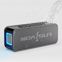 Altavoz Bluetooth Portátil Profesional a Prueba de Agua con Subwoofer de 40W, Sonido Estéreo con Supergraves para Hogar y Oficina, Comunicación USB