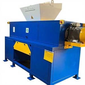 Trituradora de Residuos Sólidos Urbanos (RSU) de Doble Eje, Capacidad 1500-2000 Kg/H, Máquina Semiautomática para Triturar Plástico de Alta Eficiencia - Product Image 1