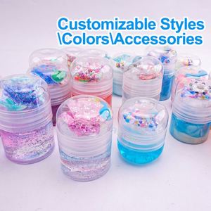 Kit de Slime Esponjoso en Forma de Nube, Plastilina, Slime de Plástico a Granel para Niños, Set de Manualidades Navideñas - Product Image 6