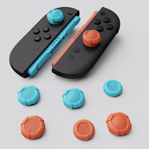 Set di Copri-Joystick in Silicone Antiscivolo per <span class=keywords><strong>Nintendo</strong></span> <span class=keywords><strong>Switch</strong></span> 2 Joy-Con, <span class=keywords><strong>3</strong></span> Paia / 6 Pezzi - Product Image 1