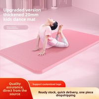 Maßgefertigte Unisex Yogamatte Tanzboden Fitness Heimtraining Rutschfest Verdickt Verbreitert Verlängert 8mm Dicke Version