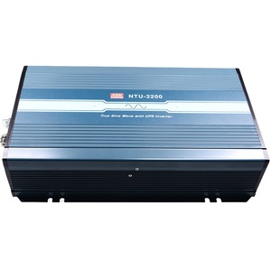 Inversor de Corriente Continua a Corriente Alterna Mean Well Ntu-2200 de 1700W, Onda Sinusoidal Pura, Monofásico, Fuente de Alimentación UPS - Product Image 4