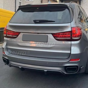 สำหรับ BMW F15 X5 ปี 2013-2019 ชุดแต่งสเกิร์ตหลังทรง MP พร้อมลิ้นกันชนหลัง ดิฟฟิวเซอร์ ชุดแต่งกันชน ป้องกันรอยขีดข่วน อุปกรณ์ตกแต่งรถยนต์ - Product Image 3