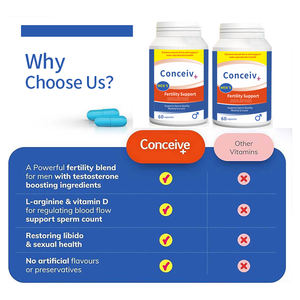 OEM Mens integratore di fertilità con L-arginina radice di Maca zinco per la salute della fertilità riproduttiva Booster capsula di supporto per la salute - Product Image 2