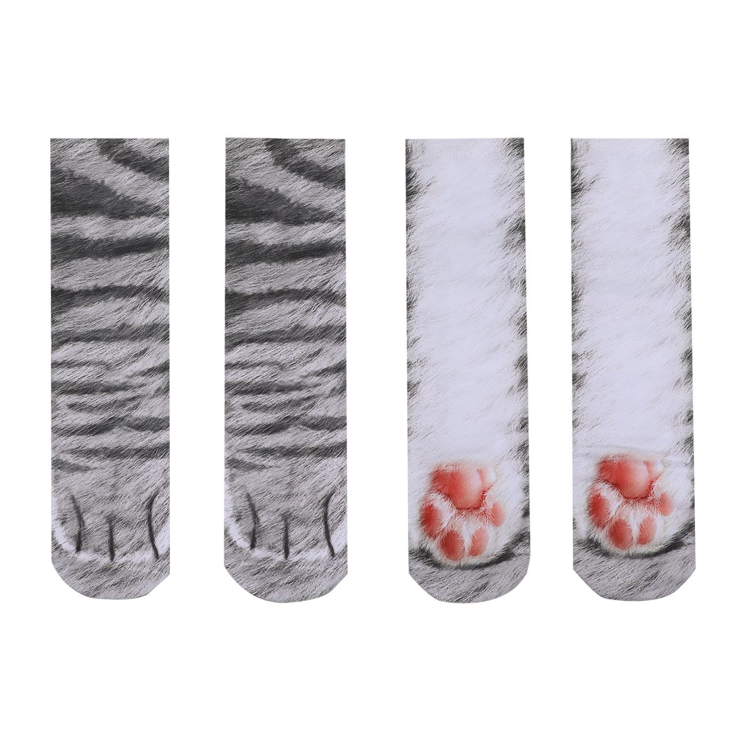 Grey cat pattern
