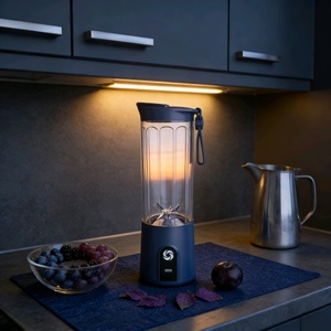High Watt Personal Size Portable USB Rechargeable Electric Juicer Fruit <b>Blender</b> Free Shipping - Product Image 1