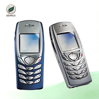 Téléphone portable basique 6100, 2G GSM Tri-bande, écran 1,8 pouces, batterie 750 mAh, téléphone mobile vintage classique, économique, petit budget