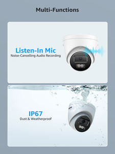 Caméra de surveillance professionnelle <span class=keywords><strong>ANNKE</strong></span> C800 <span class=keywords><strong>4K</strong></span> 8MP PoE IP avec WDR 120dB, microphone IA et emplacement pour carte SD - Product Image 5