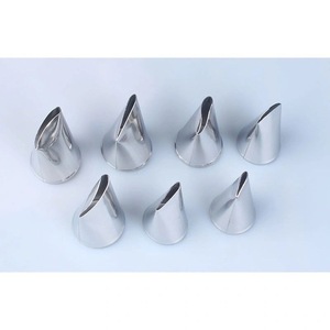 Boquillas de acero inoxidable para tuberías de <span class=keywords><strong>pasteles</strong></span>, precio al por mayor, 7 Uds., boquillas de pétalos de rosas y <span class=keywords><strong>tulipanes</strong></span>, decoración DIY, herramientas para hornear <span class=keywords><strong>pasteles</strong></span> - Product Image 3