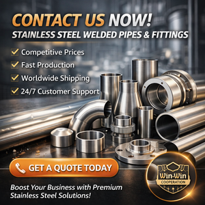 Tuyaux et raccords soudés en acier inoxydable 316L pour l'ingénierie des pipelines - Product Image 6